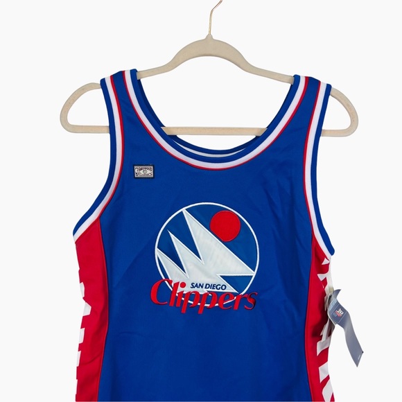 NWT San Diego Clippers NBA Hardwood Classics Jersey Dress Women's Vintage - Picture 3 of 5